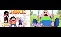 Thumbnail of Steven Universe and Clarence Theme Song Comparison