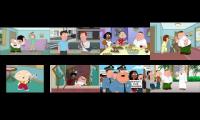 Thumbnail of Lois Quagmire Parker Chris Stewie Jerome Cleveland God is so mad at Peter3