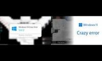 Thumbnail of windows 11 crazy error vs windows 10 crazy error