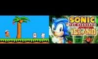 Thumbnail of Hudson soft Adventure island vs Crappy Bootleg Caveman sonic version