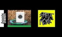 Thumbnail of Washing machine brick bouncing on trampoline has a Sparta Remix (Beko WMA510W Version)