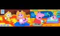 Thumbnail of Peppa Pig Tales Floor Is Lava A Lankybox Crossover And More!