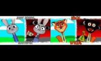 Thumbnail of sprunki oc  zootopia characters parison (Judy Hoops and Nick Wilde)