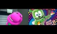 Thumbnail of 2 Barney Videos Played At Once