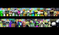 Thumbnail of 8 3d Sprunki RP and Animations played at once