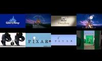 Thumbnail of All Disney Pixar Castle logos playing at a time