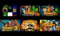Thumbnail of 9 Screamers all at once vs Brainrot Anime Opening 1-5