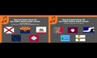 Thumbnail of Flag band extras US States & Capitals