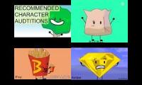 BFDI Auditions Quadparison #5 (My Version)