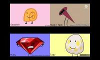 Thumbnail of BFDI Auditions Quadparison #44 (2009Bee Version)