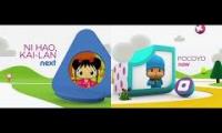 Nick jr The smart place to play Up next bumpers ni hao kai lan and Pocoyo