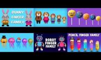 finger family mashup of 6
