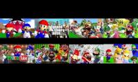 Thumbnail of (Tribute to SMG4) 8 of My Most Favorite SMG4 Episodes Playing at The Same Time.
