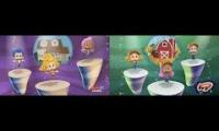 Bubble guppies the raise the roof dance and the farming dance