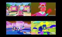 Thumbnail of DISNEY QUADPARSION (MICKEY, DONALD, GOOFY, MINNIE, PLUTO AND DAISY)