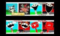 Thumbnail of Sprunki oc Funfetti, Hungry worm, Pringles and Youtube Quadparison