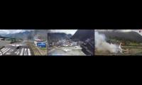 Thumbnail of Summit Air let l140 crash at Lukla Airport on Apr 14th 2019  (3 Angles)