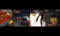 Thumbnail of Half life Speerun/TAS Side by Side