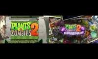 Thumbnail of Plants vs zombies 2: Demonstration mini-game (Modern Day (Fanmade) and Holiday Mashup)