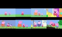 Thumbnail of peppa pig 8 intros at once