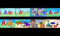 Nursery tracks ABC  song yaaaay