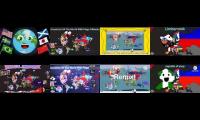 Thumbnail of KLT Countries of the world with flags mashup