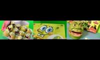 Thumbnail of Huge 36 SpongeBob Chocolate Egg Surprise and Shrek 2 Play Doh 3parsion (V2)