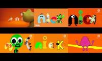 Thumbnail of 6 Nick UK Idents At The Same Time