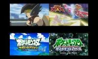 Thumbnail of 4 Yu-Gi-Oh 5Ds/ZEXAL and Pokemon DP/Black and White OPs at the same time