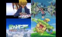Thumbnail of 4 Yu-Gi-Oh! DM and Pokemon AG OP/EDs at the same time