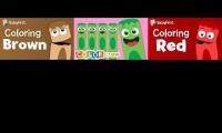 Thumbnail of Color Crew Blue vs Purple vs Brown
