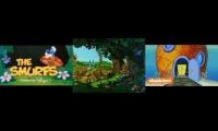 Thumbnail of Smurfs Intro and SpongeBob Intro 3parsion (V2) (V4)