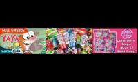 Thumbnail of Yaya And Zouk Full Episodes Vs My Little Pony Blind Bags Vs Icee Candy Who Will Win In Movies In One