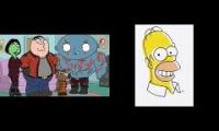 Thumbnail of Peter and Homer both Sing Hooked on a Feeling Together (AI Cover)