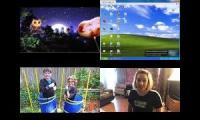 Thumbnail of Kody Kapow Obstacle Course Attacks Windows Xp Movie Maker Attacks Jelly Belly Toasted Marshmallow In