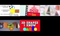 Thumbnail of 2D and 3D Shapes i know (song for kids)