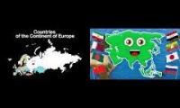 Thumbnail of Eurasia Compilation for Kids Learning Tube