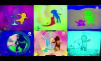 6 Noggin and Nick Jr Logo Collection in Backwards Majors