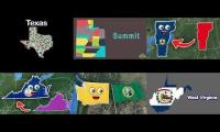 Thumbnail of 1/28/26: Kids Learning Tube United States Songs 2nd to Last Vol. (8): Texas to WV