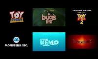 Pixar Animation Studios Golden Age Trailers All at Once
