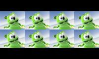 eight gummy bears short
