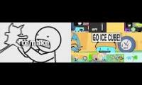 Thumbnail of Asdfmovie x bfb sparta unextended remix