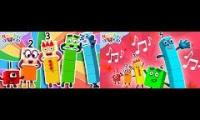 Arabic & English Numberblocks S1 EP 12