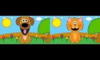Thumbnail of Pets Singing Surpriso’s Shake Shake Shake Song Comparison - Dog vs Cat