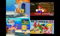 Thumbnail of SpongeBob vs. SMG4 Sparta Madhouse V3 Remix Quadparison #3.