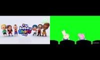 Thumbnail of Richard and George Interrupt 2 Logos That Contain Cartoon Sound Effects