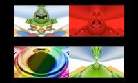 Gummy Bear Song HD 4 Fisheye Mirror 1 Versions At Once Youtube 