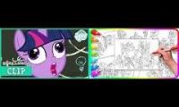 Thumbnail of My Little Pony Best Gift Ever VS My Little Pony Drawing Collection Who Will Win In Changed Ponies In