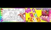 Thumbnail of My Little Pony Drawing Collection VS My Little Pony Fashems Who Will Win Changed My Little Pony In