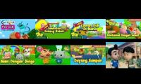 Thumbnail of Nana dan Jojo terkejut jambatan roboh sambil berkata Lari, lari!